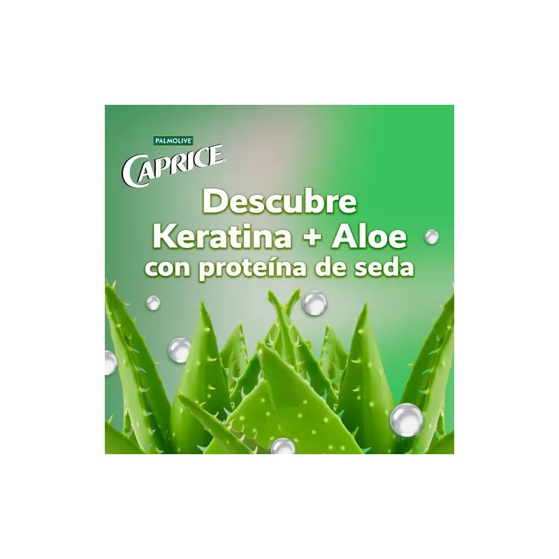 Acondicionador Caprice Rizos Definidos Keratina Aloe 720ml