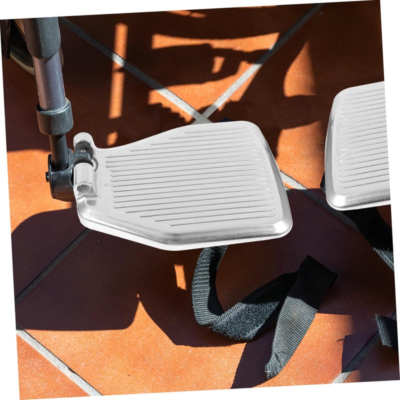 Beavorty 1 Pair Wheelchair Footplates Durable Elevating Leg Rest for