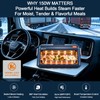 Cordless Electric Heated Lunch Box for Adults，360° Surround Heating Fast