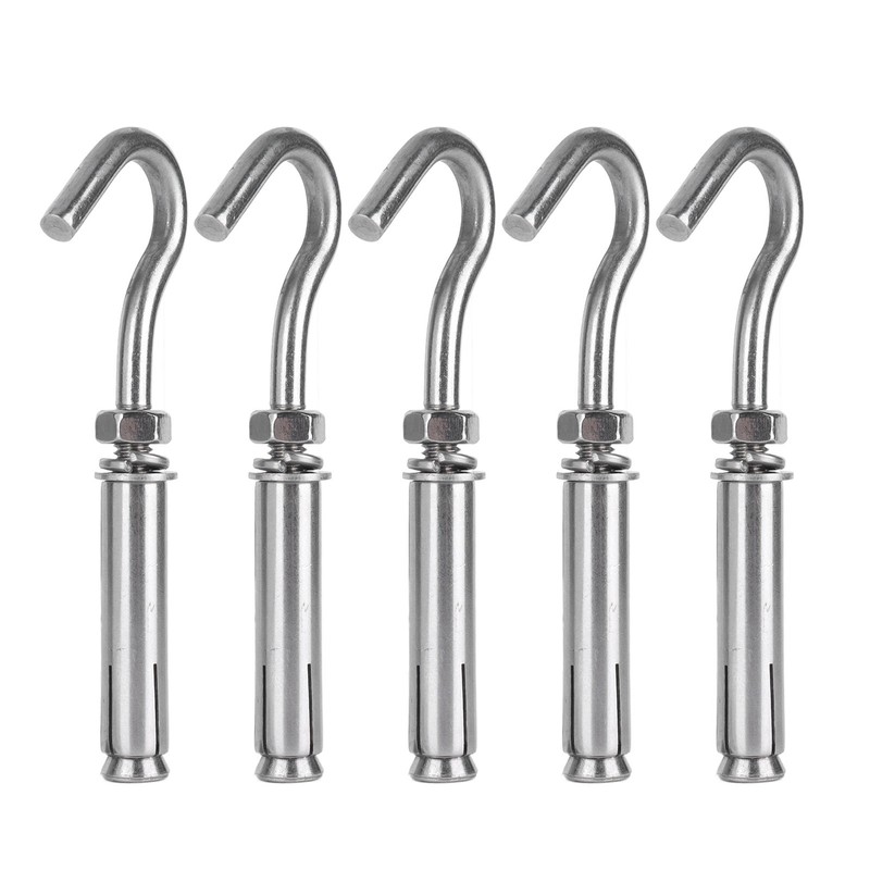 304 Stainless Steel Opening Expansion Hook Wear Resistant Anti Corrosion
