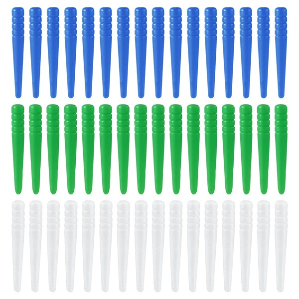 48pcs Cribbage Board Pegs, Plastic Cribbage Pegs Fit 1/8 Holes