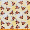 Mook Fabrics Highland Cow All Over Fabric [45in. Wide] –