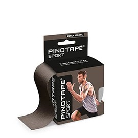 PinoTape Sport - Extra Strong 5M Uncut - Dark Grey- (Top German Brand)