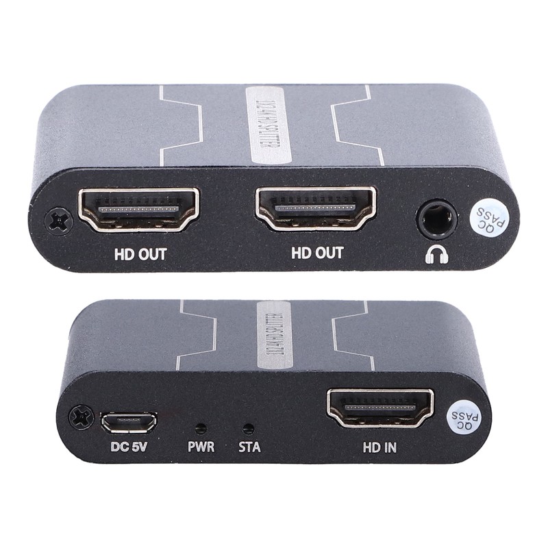 HD Multimedia Interface Splitter 1 In 2 Out HD Multimedia