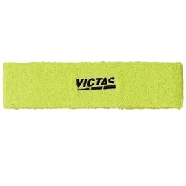 Victas 602402 Table Tennis Headband, Play Logo Headband, Lime Green (4200)