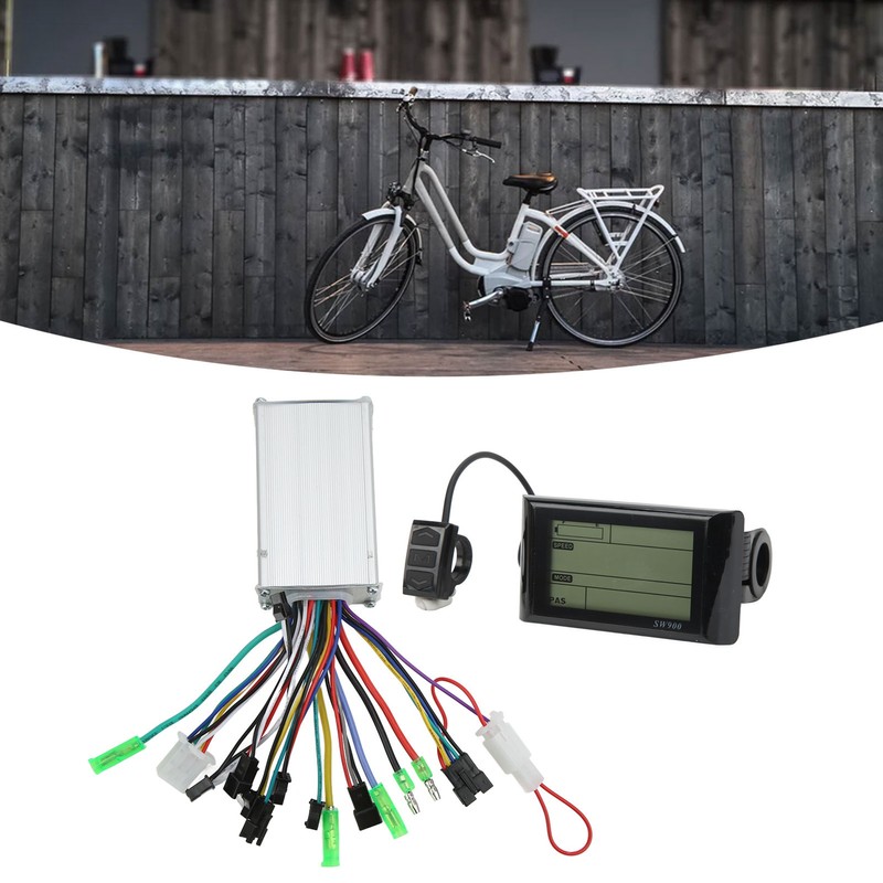 24V‑48V 250W/350W Electric Cycle Brushless Controller SW900 LCD Display Panel