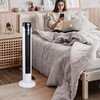 Techni Home Tower Fan with Remote, Standing Fan for Bedroom