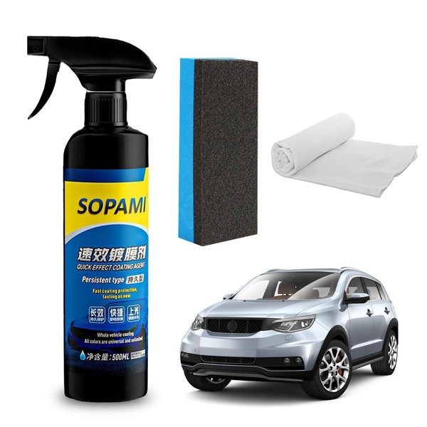NYYQYYN Sopami Car Coating Spray, Sopami Quick Effect Coating Agent,