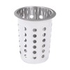 SNKOURIN Stainless Steel Utensil Holder,Cylinder Flatware Silverware Utensil Holder Organizer