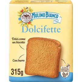Mulino Bianco Fette Biscottate Dolcifette, 315g