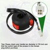 XIKOBY Starter Kill Switch 4 Wire 2 Function Compatible with