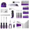 DEKOPRO Tool Set: Tool Kit with 8V Cordless Drill, Hand