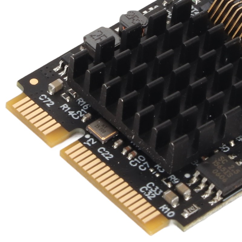Mini PCIE Expansion Card 4 SATA 3.0 6Gb/s RAID MSI