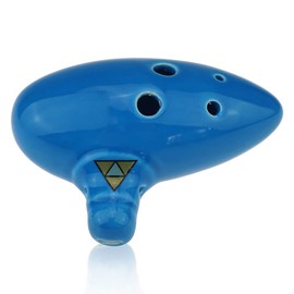 6 Hole Ocarina,Ocarina of Time Replica by Ocarinawind - Legend of Zelda Ocarina of Time Replica (Sky Blue),Christmas Gift Idea