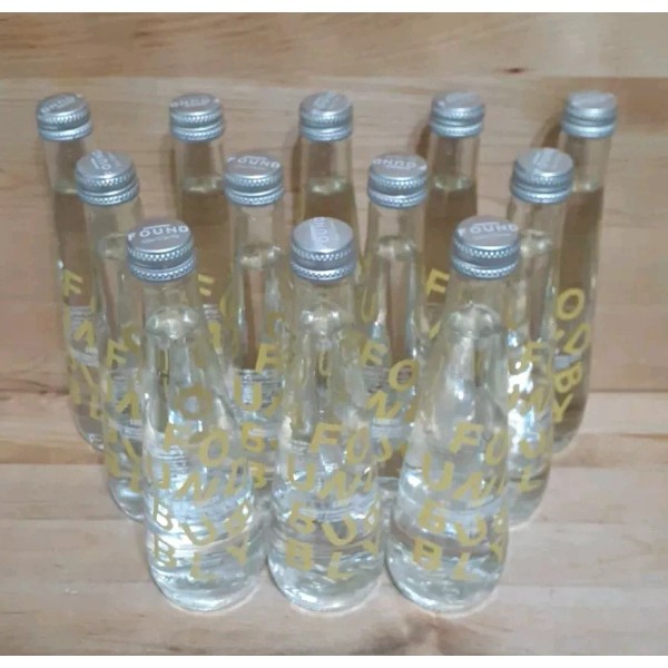 FOUND 1: FOUND BUBBLY LEMON SPARKLING WATER 12 PK 11.2Z
