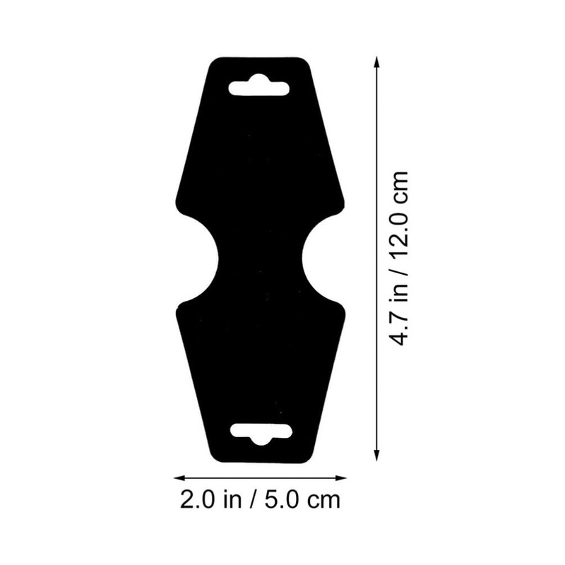 COHEALI 100sheets Blank Paper Jewelry Display Cards for Necklaces Bracelets