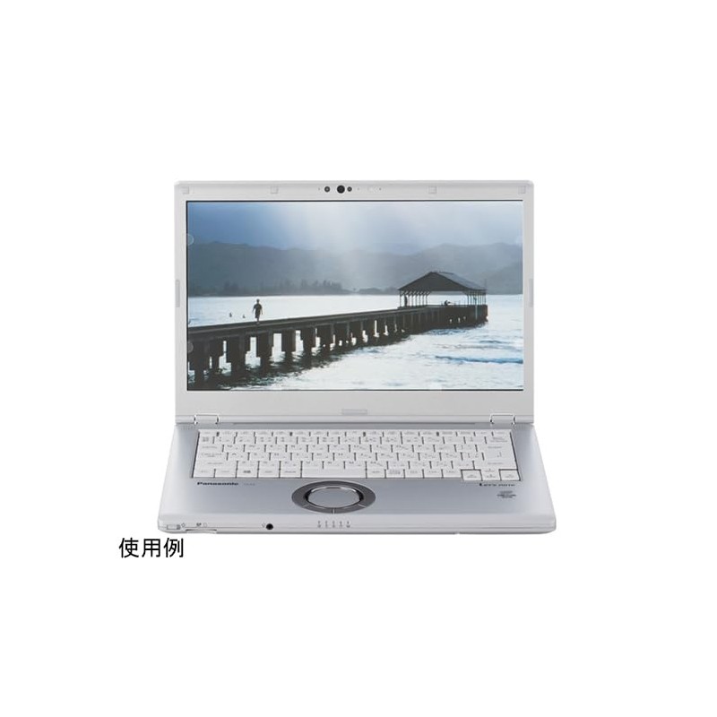 Elecom EF-PFKP07 LCD Protective Filter, Anti-Bacterial, For Panasonic CF-LV Series