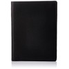 Royce Leather RFID Blocking Bifold Passport Currency Travel Wallet, Black,