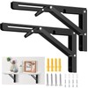 Shelf Bracket, Folding Bracket, Shelf Support, Hanging Shelf Bracket, Wall
