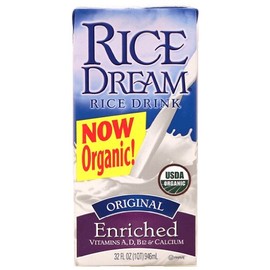 Rice Dream Organic Rice Drink, Enriched Original, 32 Oz (Pack of 12)