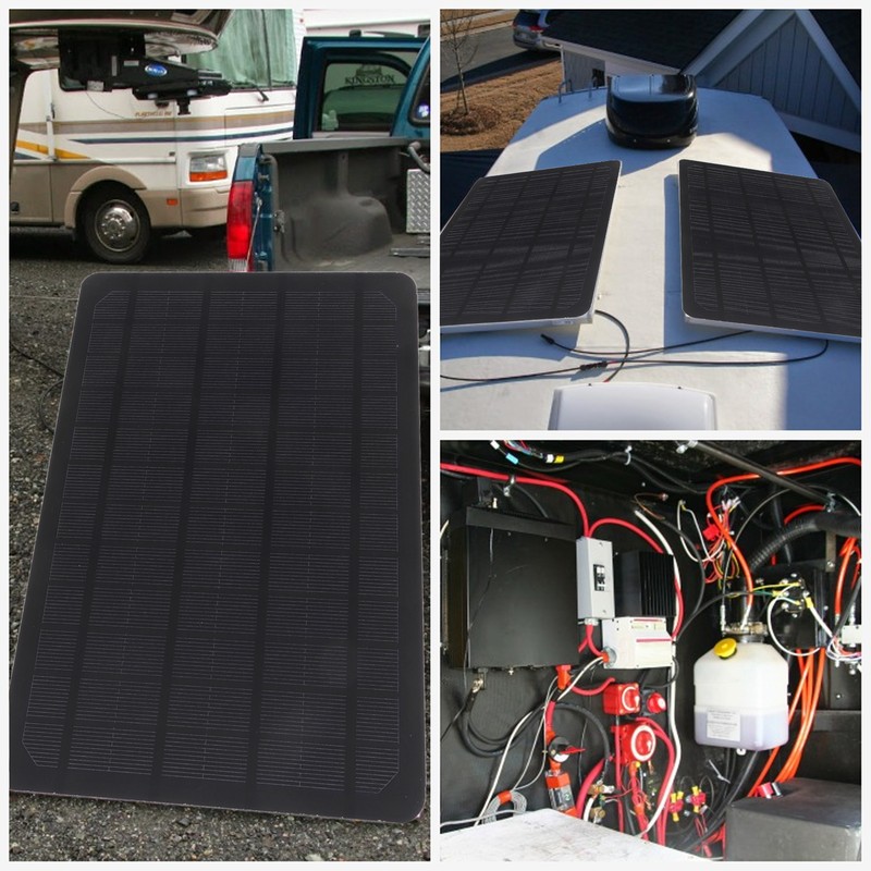 Solar Panel Fan Kit 12V 10W Portable Universal Energy Saving