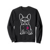 french bulldog heart Sweatshirt