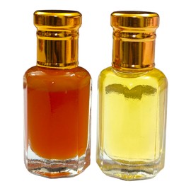 Anf Al Hind Anf Al Hind? Premium Chocolate/Choco Musk And Vanilla Attar/Ittar, 4 x 12 ML (48 ML Total), For Men And Women, Long Lasting, Alcohol-Free, Vegan