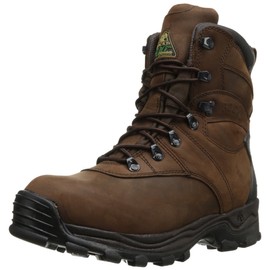 Rocky Men's Sport Utility Eight Inch M, Brown Leather, 9.5 W US