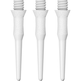Mission Titan Drift Pro Softtip Dart Tips with Soft Tip, 100 Plastic Tips 2ba (White)
