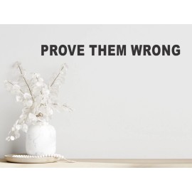 STICKER TIGER PROVE THEM WRONG Vinyl Wall Decal Sticker Motivational WS722