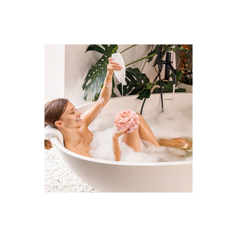 Btyms Juego Esponjas Baño Diferentes Bonitos Colores Gran Tamaño Cada