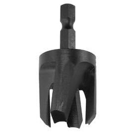 W.L. Fuller QP10 5/8" Tapered Plug Cutter with 1/4" Quick Change Hex Shank