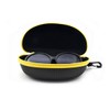 3 x Portable Travel Glasses Sunglasses Case with Plastic Hooks,
