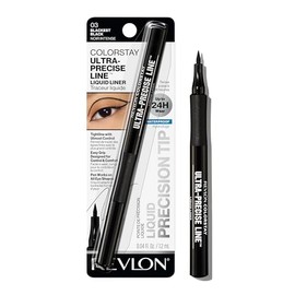 Delineador de Ojos Revlon ColorStay Ultra-Precise Line Liquid Liner Tono Blackest Black 1.2ml