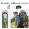 Einfach Draussen Inflatable Ultralight Sleeping Mat with Integrated Cushion, Inflatable