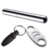 ST TS Cigar Case, Cigar Tube, Cigar Cutter, Punch Cutter,