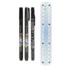 Tombow Brush Pen Fudenosuke Set of 3 Soft + Hard