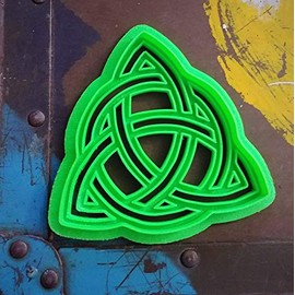 3D Printed Celtic Knot Trinity Symbol Cookie Cutter