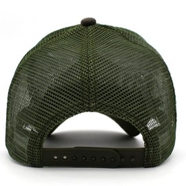 BUZZxSELECTION CAP160 Men's Mesh Cap, Hat, Camouflage, Sports, Running, Lightweight, Quick Drying