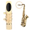 Metal Alto Saxophone Metal Mouthpiece with Cap Pads Musical Instruments