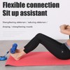 Hamstring Curl Strap with Suction Cup Portable Adjustable Sit Up