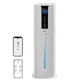 9L Smart Humidifiers for Bedroom Large Room, 2.3Gal Cool Mist Top Fill Diffuser App & Remote Control, 3 Mist Modes, Quiet Humidifier for Home Office Plant (White APP 9L)