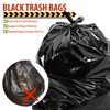 42 Gallon Large Black Trash Bags 33x48in (10 Count)