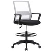 Drafting Chair Tall Office Chair Computer Chair Adjustable Height with