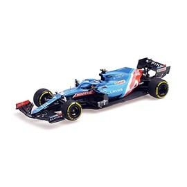 Minichamps 1:43 Alpine F1 Team A521 - Fernando Alonso - Bahrain GP 2021