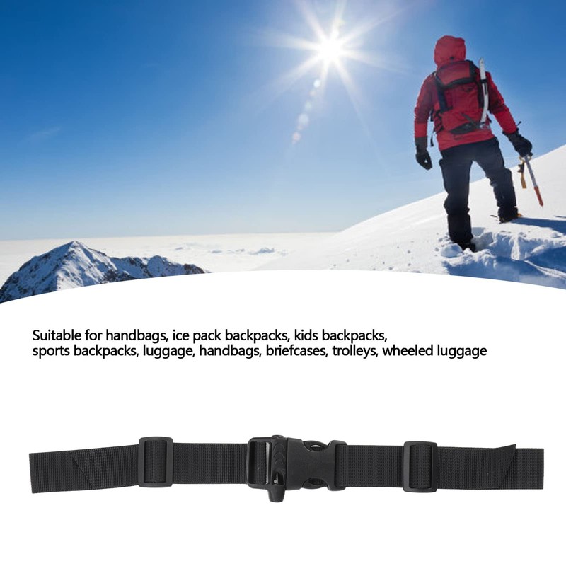Adjustable Backpack Strap, Pilipane Backpack Chest Strap, Non-Slip Universal Chest