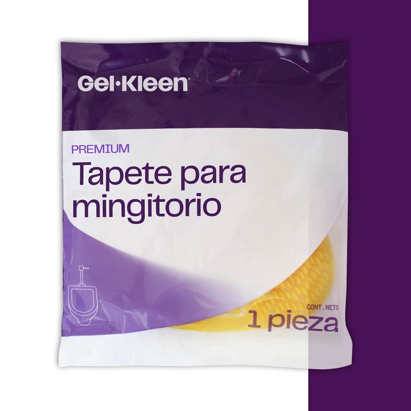 Gel Kleen. Tapete para Mingitorio Antisalpicaduras. Mango