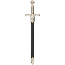Denix Silver Trim Excalibur Letter Opener with Scabbard