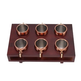 FUWE Cocktail Mug, Dishwasher Safe Mule Mugs Set Sturdy Durable for Hotels