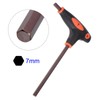 Unifizz 7mm Metric T-Handle Hex Key Dual Flat End Hexagon